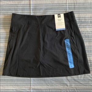 Members Mark Size L Black Athletic Stretch Skort